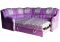 Фиолетовый угловой диван Белла-2
