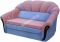 Фиолетовый диван выкатной Лагуна