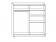 Корпусный шкаф распашной Престиж-4.4 с зеркалами