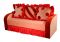 Красный диван для детей Бъянка