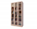 Книжный шкаф (глубина 30 см) трехдверный Венеция 3/1