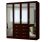 Шкаф распашной в классическом стиле Классика-1 с зеркалами