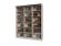 Книжный шкаф со стеклом Версаль-3