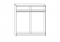 Шкаф распашной в классическом стиле Горизонт-44 с зеркалами