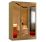 Шкаф распашной для одежды Классика-4 с зеркалами